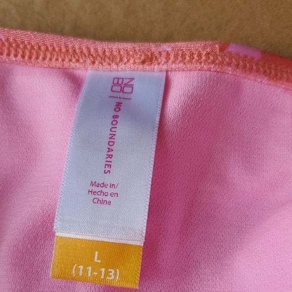 No Boundaries Pink Bikini Briefs NWT Juniors Large - Picture 3 of 9